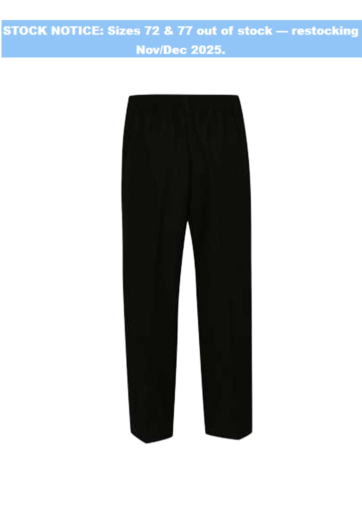 Nayland College Boys Trousers Black
